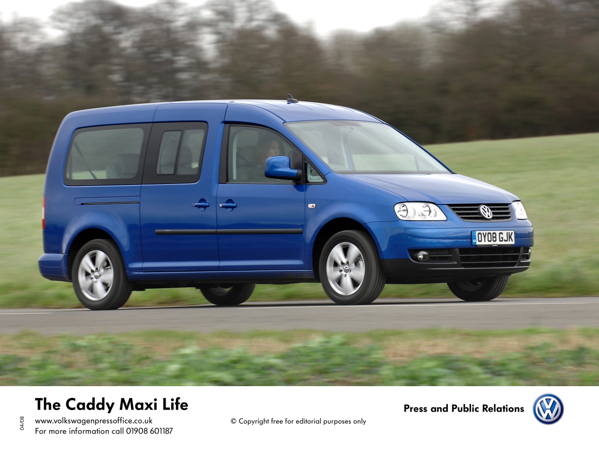 Volkswagen Caddy Maxi Life 1.9 TDI (105 Hp) 4MOTION