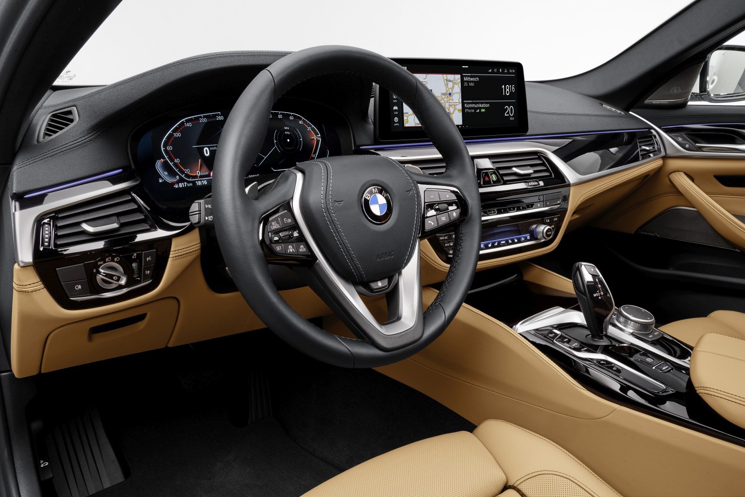 2020 BMW 5 Series Sedan (G30 LCI, facelift 2020) 540i (333 Hp
